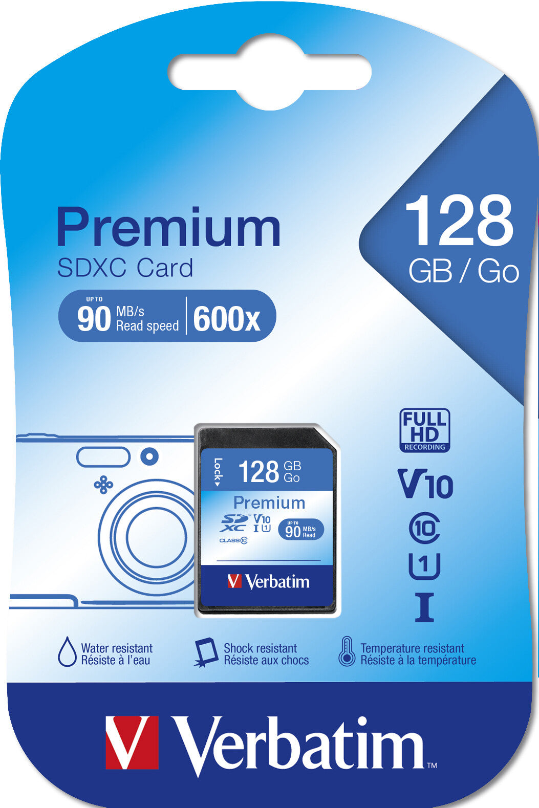 Verbatim Premium 128 GB SDXC Class 10