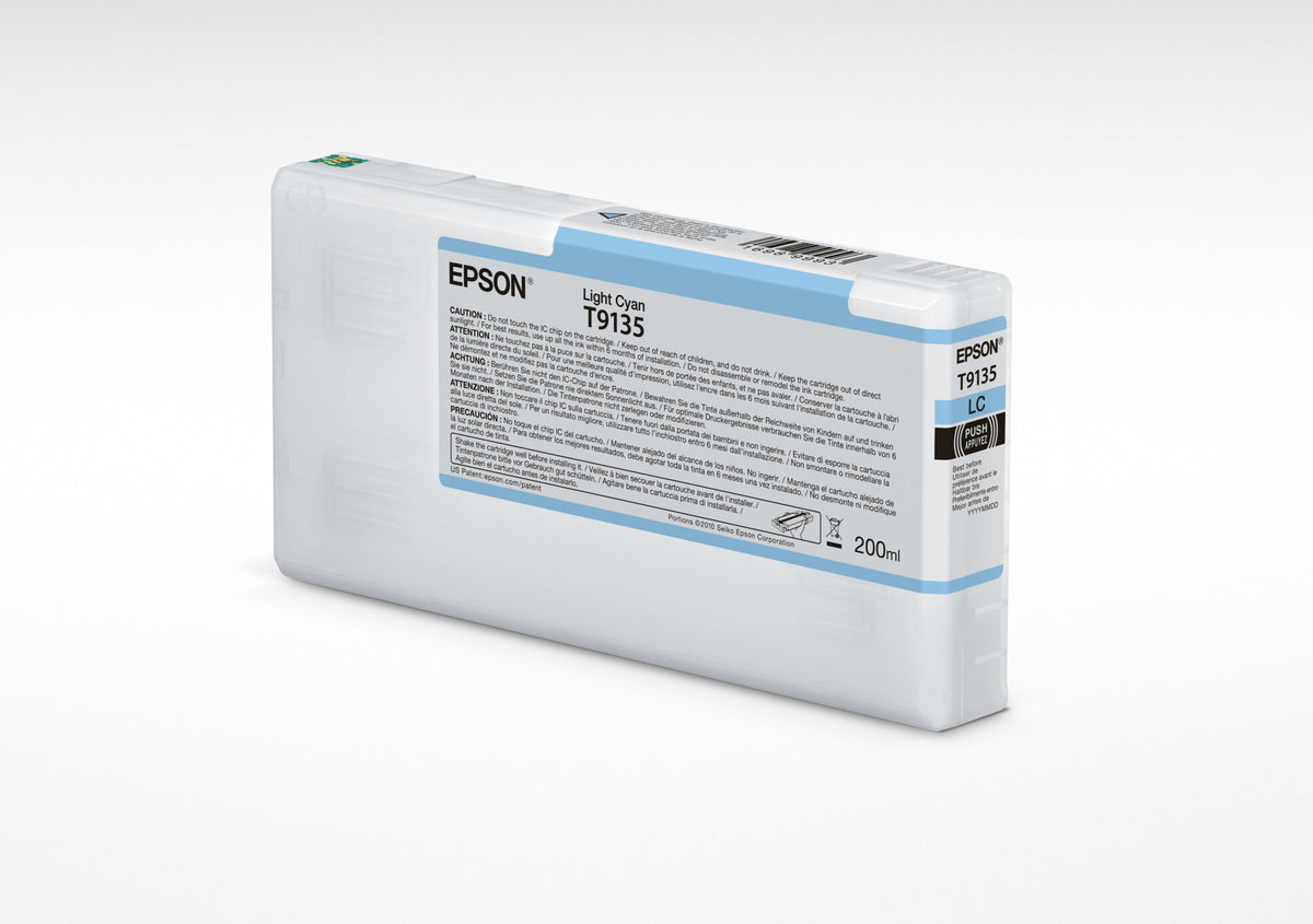 Epson T9135 Light Cyan Ink Cartridge (200ml)