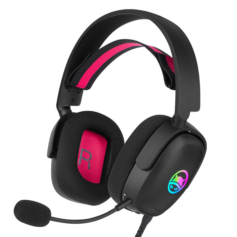 GAMIAC HS71 Headset Wired Head-band Gaming USB Type-C Black