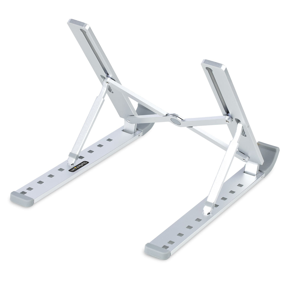 StarTech.com Foldable Laptop Riser Stand, Portable Height Adjustable E ...