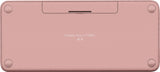 Logitech Pebble Keys 2 K380s keyboard Universal RF Wireless + Bluetooth QWERTY UK English Pink