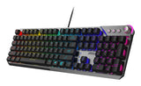 MSI STRIKE 600 SILENT UK keyboard Gaming USB QWERTY UK International Black