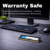 Origin Storage 16GB DDR4 3200MHz SODIMM 1Rx8 Non-ECC 1.2V