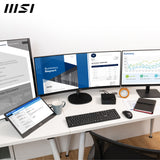 MSI Cubi NUC 13MQG Intel Core i7 1365U vPRO Barebone, NUC, SFF, Mini Computer, HTPC, (NO RAM, NO Storage, NO OS), vPRO/Intel Graphics/DDR5/Dual ThunderBolt 4/Dual HDMI/Dual LAN/WiFi 6E/BT 5.3/VESA