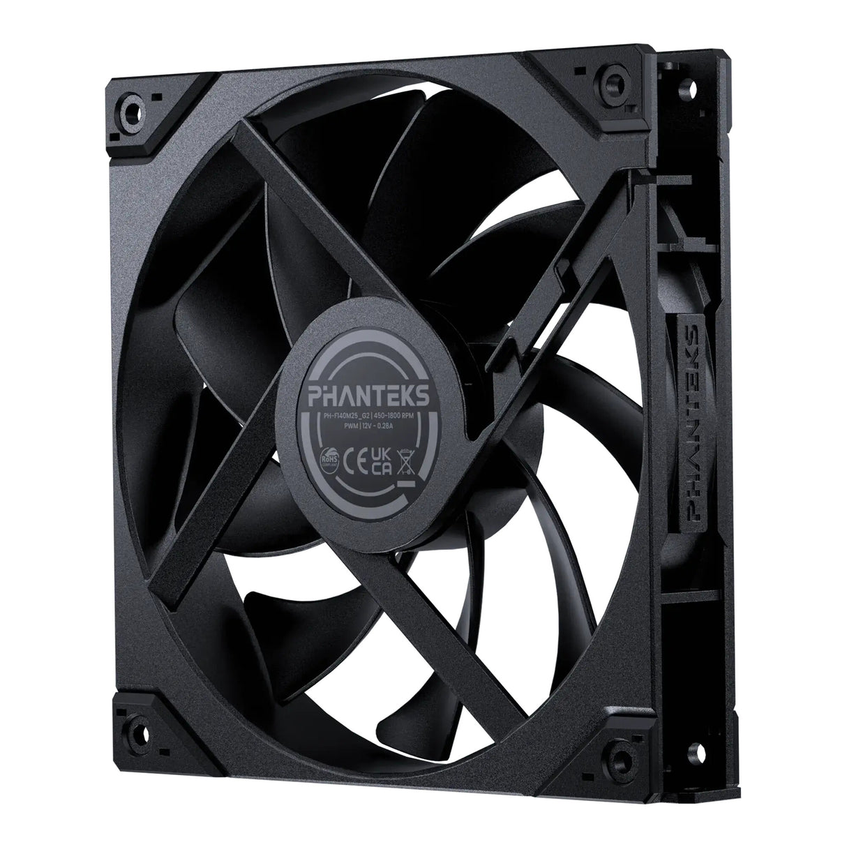 Phanteks M25G2-140 Computer case Fan 14 cm Black 1 pc(s)