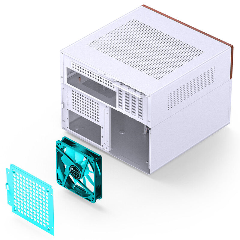 Jonsbo N4 WHITE computer case Micro Tower