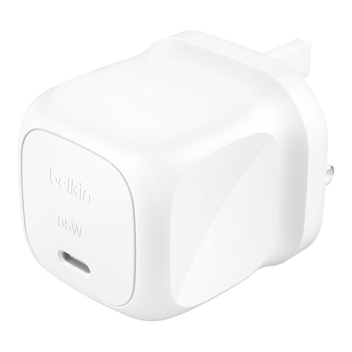 Belkin WCA011MYWH mobile device charger Laptop, Portable gaming console, Smartphone, Tablet White AC Fast charging Indoor