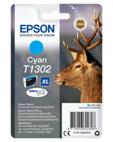 Epson Stag Singlepack Cyan T1302 DURABrite Ultra Ink