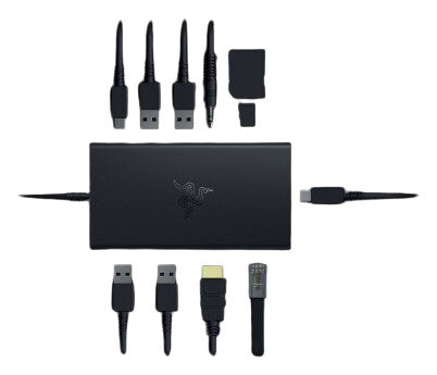 Razer USB-C Dock Wired USB 3.2 Gen 1 (3.1 Gen 1) Type-C Black