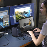 j5create JCD3196 Type-C Dock Dual 4K HDMI™, Black