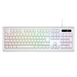 VIDA GAMER WHT 4IN1 USB KB MS HS KIT keyboard Mouse included Gaming QWERTY UK English White