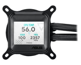 ASUS Prime LC 360 ARGB LCD Processor All-in-one liquid cooler 12 cm Black