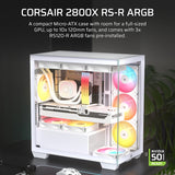 Corsair 2800X RS-R ARGB Midi Tower White