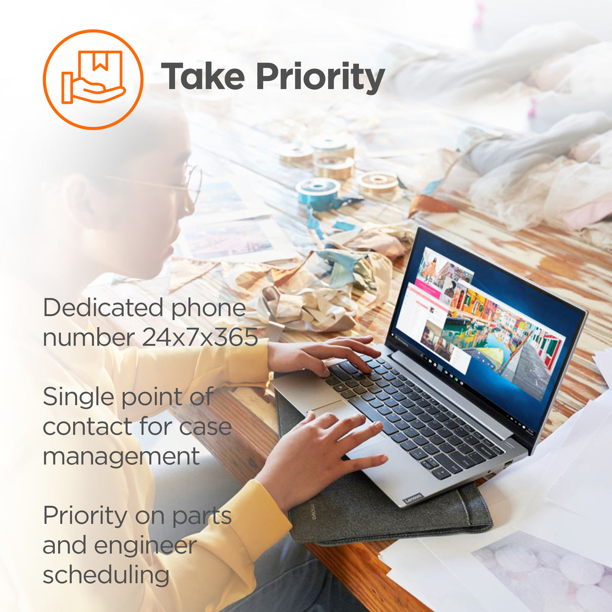 Lenovo Post Warranty Onsite + Premier Support - Extended service agreement - parts and labour - 2 years - on-site - for ThinkCentre M625, M630, M715q (2nd Gen), M71X, M72X, M75, V530, V530-15, V530S-07