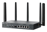 TP-Link Omada ER706WP-4G wireless router Gigabit Ethernet Dual-band (2.4 GHz / 5 GHz) Black