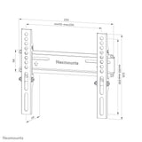Neomounts WL30-350BL12 TV mount wall 24-55" - fixed - lockable