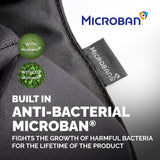 Fellowes Back Support for Office Chair - Professional Series Ultimate Back Support with Antibacterial Protection - H36.5 x W37.5 x D5.5cm