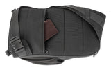 Manhattan Amsterdam Sling Backpack 13.3", Anti Theft, Black, Top Load Backpack, Carrier with Single Shoulder Strap for Notebooks and Tablets up to 13.3", Premium Padding, Front and Multiple Interior Pockets, Water-Resistant, Three Year Warranty