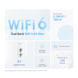 TP-Link AX1500 Whole Home Mesh Wi-Fi 6 System