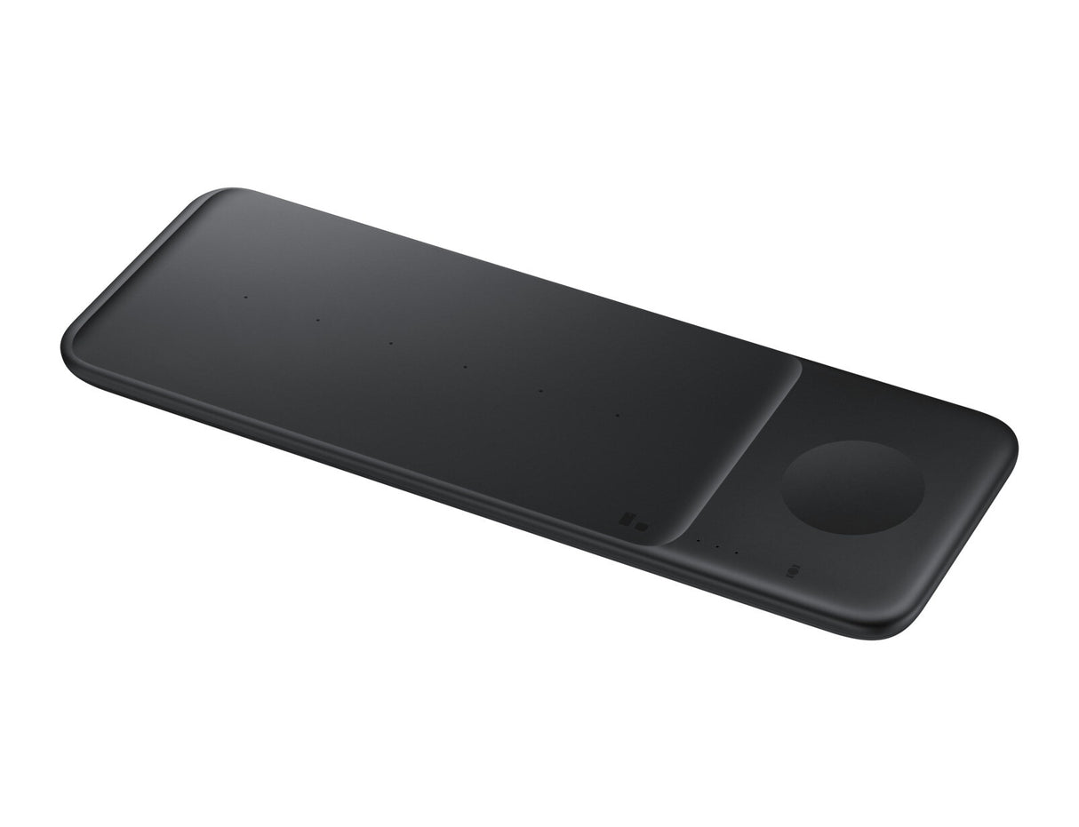 Samsung Wireless Charger Trio Headset, Smartphone, Smartwatch Black USB Wireless charging Fast charging Indoor