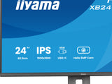 iiyama ProLite XB2497HSNH-B1 24IN IPS LCD 4MS 1920X1080 350CD/M2 HDMI/DP/USB 2 computer monitor 60.5 cm (23.8") 1920 x 1080 pixels Full HD Black