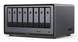 Ugreen NASync DXP8800 Plus NAS Desktop Intel® Core™ i5 i5-1235U 8 GB DDR5 0 TB UGOS Pro Black
