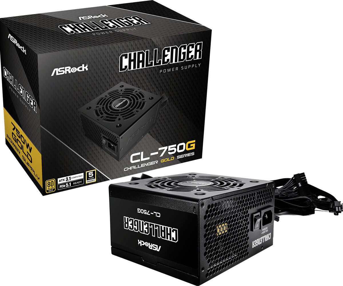 Asrock CL-750G power supply unit 750 W 20+4 pin ATX ATX Black