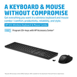 HP 655 Wireless Keyboard and Mouse Combo