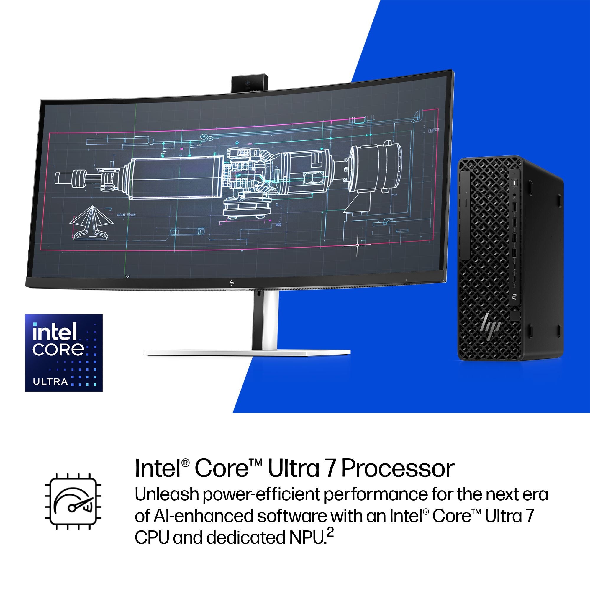 HP Z2 G1i Intel Core Ultra 7 265 32 GB DDR5-SDRAM 1 TB SSD NVIDIA