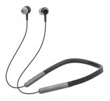 Manhattan Bluetooth In-Ear Headset with Neckband, Microphone, Integrated Controls, Sweatproof, Noise Isolating, 5 hour usage time, Max Range 10m, MicroSD Card slot, Bluetooth v5.0, USB-A charging cable included, Three Year Warranty