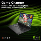 HP OMEN Gaming 17-db1000na Copilot+ PC AMD Ryzen AI 7 350 Laptop 43.9 cm (17.3") Full HD 16 GB DDR5-SDRAM 1 TB SSD NVIDIA GeForce RTX 5060 Wi-Fi 6 (802.11ax) Windows 11 Home Black