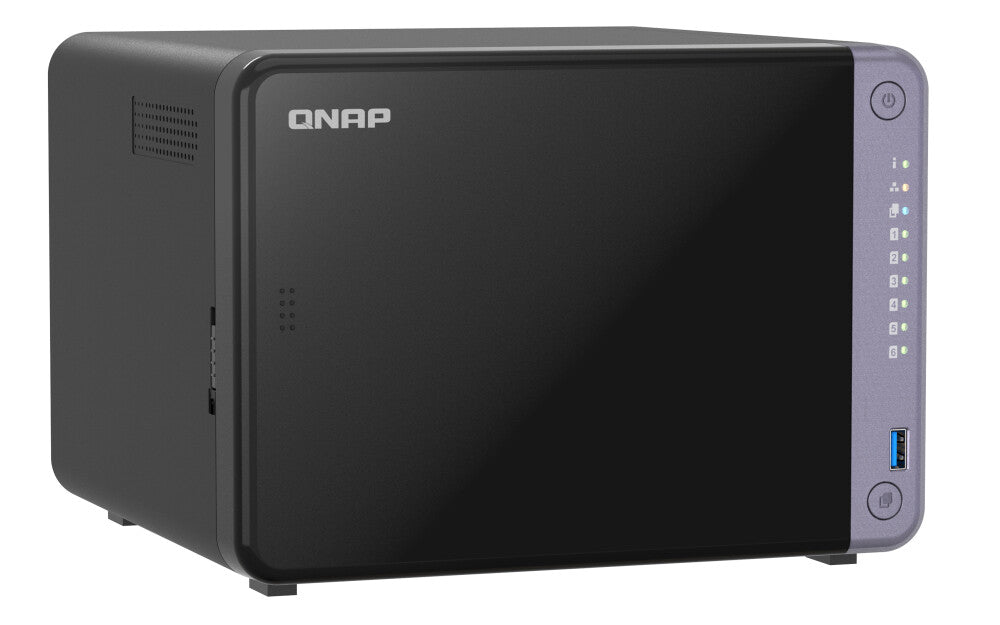 QNAP TS-632X-4G NAS/storage server Tower Alpine Alpine AL-524 4 GB DDR4 QNAP QTS Black