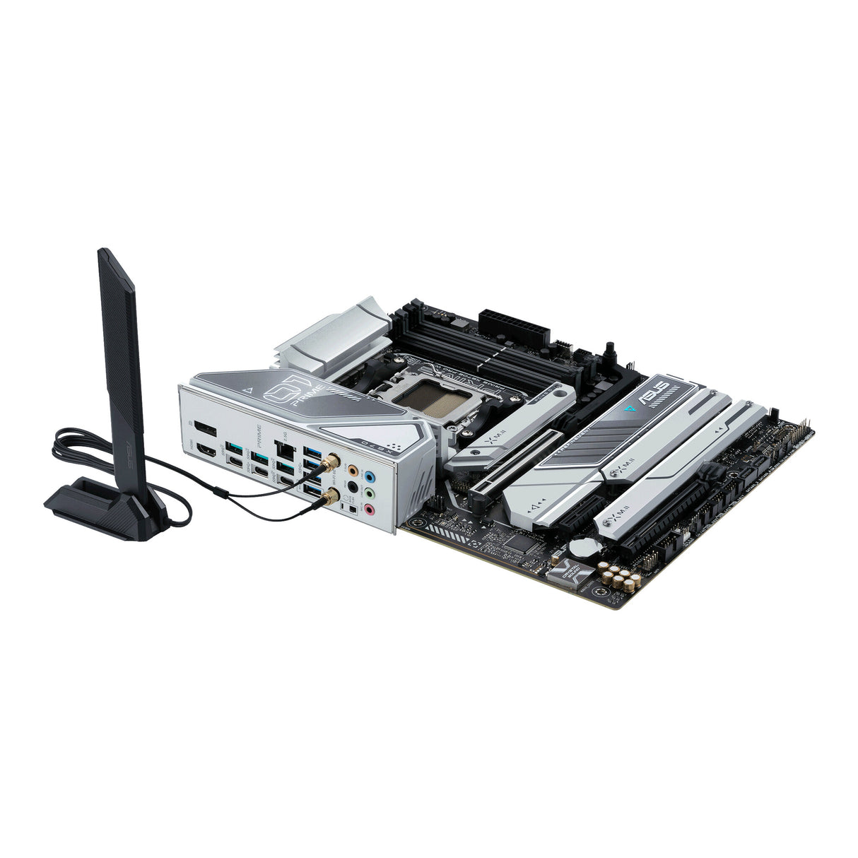 Asus PRIME X670E-PRO WIFI, AMD X670, AM5, ATX, 4 DDR5, HDMI, DP, Wi-Fi 6E, LAN 2,5G, PCIe5, RVB, 4x M.2