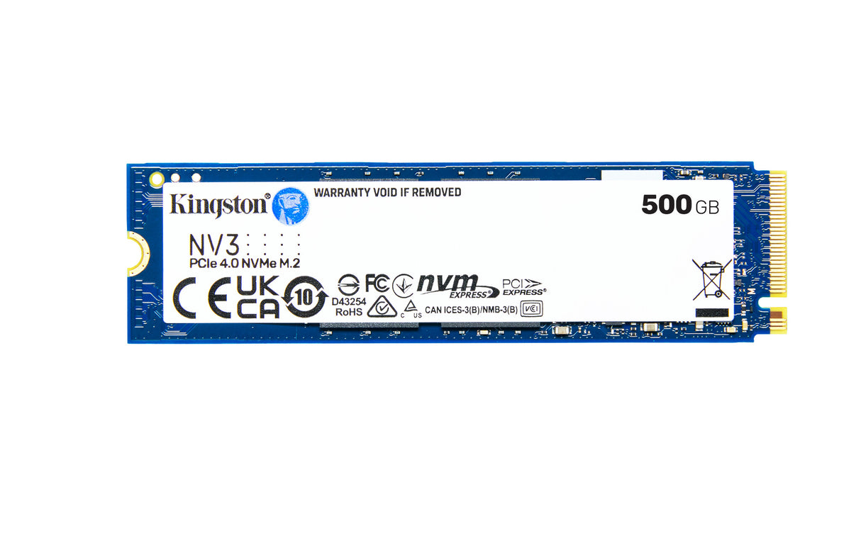 Kingston Technology 500G NV3 M.2 2280 NVMe SSD