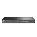 TP-Link JetStream 8-Port 2.5GBASE-T and 2-Port 10GE SFP+ L2+ Managed Switch with 8-Port PoE+