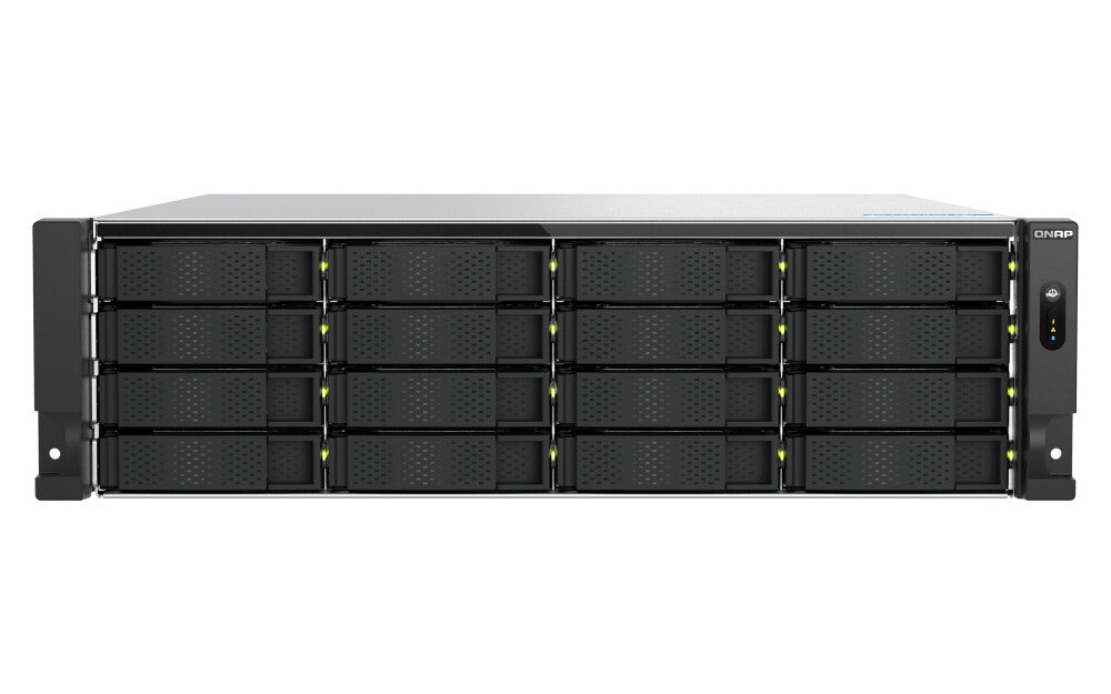 QNAP TS-H1677AXU-RP-R7-32G NAS/storage server Rack (3U) AMD Ryzen™ 7 32 GB DDR5 0 TB