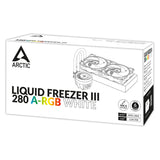 ARCTIC Liquid Freezer III 280 A-RGB - Multi Compatible All-in-One CPU Water Cooler with A-RGB