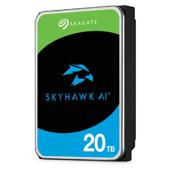 Seagate SkyHawk AI 20 TB internal hard drive 12 TB 7200 RPM 512 MB 3.5" Serial ATA III