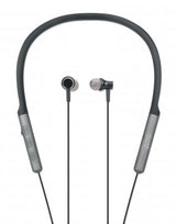Manhattan Bluetooth In-Ear Headset with Neckband, Microphone, Integrated Controls, Sweatproof, Noise Isolating, 5 hour usage time, Max Range 10m, MicroSD Card slot, Bluetooth v5.0, USB-A charging cable included, Three Year Warranty