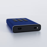 iStorage diskAshur³ SSD 8TB Blue | Secure Portable Solid State Drive | FIPS 140-3 Level 3 Complaint |Common Criteria EAL 5+ | PIN protected | AES-XTS 256-bit hardware encryption | GDPR, TAA Compliant | Dust/Water Resistant |
