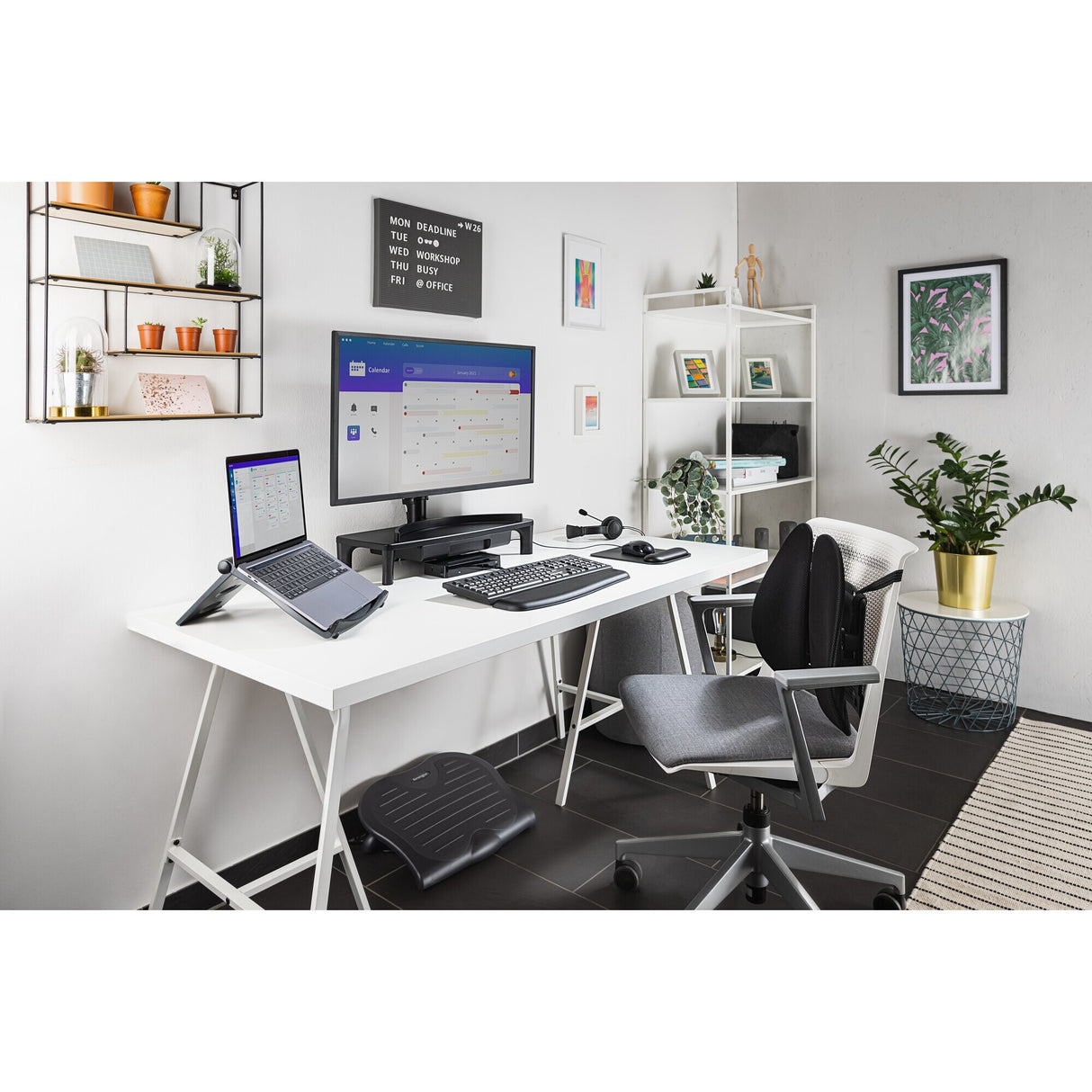Kensington SmartFit Monitor Stand with Drawer