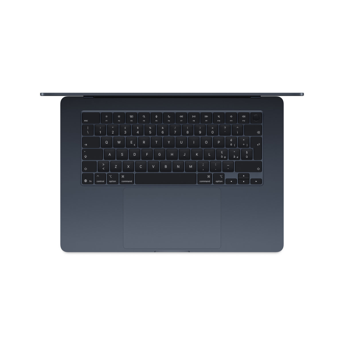 Apple MacBook Air CTO 15", Midnight, M5 (10-core CPU, 10-core GPU, 16-core Neural Engine), 16GB unified memory, 512GB SSD storage, Backlit Magic Keyboard with Touch ID - French