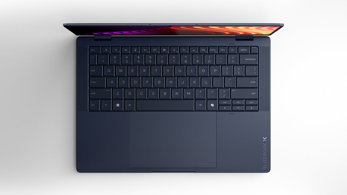 HP EliteBook X Flip G2i 14 inch Notebook Next Gen AI PC Copilot+ PC Intel Core Ultra X7 358H Hybrid (2-in-1) 35.6 cm (14") Touchscreen WUXGA 32 GB LPDDR5x-SDRAM 512 GB SSD Wi-Fi 7 (802.11be) Windows 11 Pro Blue