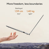 ASUS Vivobook S 14 M3407HA-LY008W AMD Ryzen™ 5 220 Laptop 35.6 cm (14") WUXGA 16 GB DDR5-SDRAM 512 GB SSD Wi-Fi 6 (802.11ax) Windows 11 Home Silver