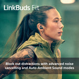 Sony LinkBuds Fit WFLS910NG headphones/headset Wireless In-ear Music/Everyday Green