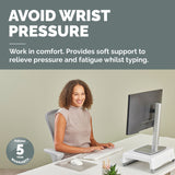 Fellowes Keyboard Wrist Rest Breyta Keyboard Wrist Support with Antibacterial Protection Ergonomic Wrist Support Sand