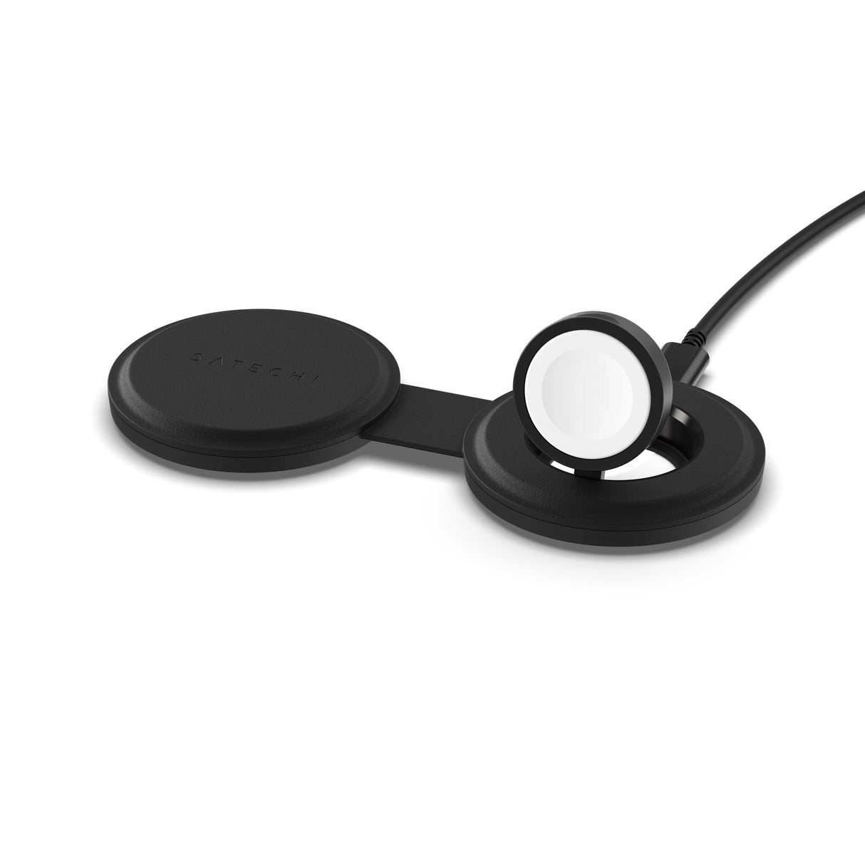 Satechi OntheGo 2-in-1 Headset, Smartphone, Smartwatch Black USB Wireless charging Fast charging Indoor