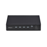 StarTech.com 4-Port DisplayPort KVM Switch with Mouse Roaming and Multi-View / Picture-in-Picture, 4K 60Hz, USB 3.0 (5Gbps) Hub, Hotkey Control, TAA Compliant