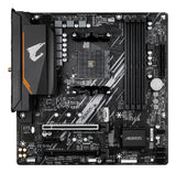 GIGABYTE B550M AORUS ELITE AX Motherboard - AMD Ryzen 5000 CPUs, 5+3 Phases VRM, up to 4733MHz DDR4, 1xPCIe 4.0 + 1xPCIe 3.0 M.2, Wi-Fi 6E, 1GbE LAN, USB 3.2 Gen 1