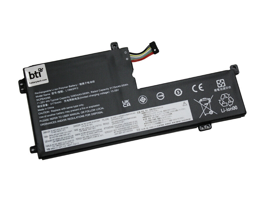 BTI 5B10W67278 compatible 36Wh 3-cell battery for Lenovo V155-15API